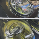 ヘッドライトコーティング！